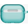 „Uniq Glase Pro“ dėklas, skirtas „AirPods Pro 3“ ausinėms, su užraktu – permatomas Mėlyna