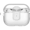 „Uniq Glase Pro“ dėklas, skirtas „AirPods Pro 3“ – su užraktu – permatomas