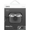 Dėklas UNIQ Glase Pro skirtas AirPods Pro 2 Lock Case pilkos spalvos