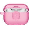 Dėklas Uniq Glase Pro Case for AirPods Pro 3 Lock Case - Transparent Rožinė