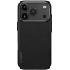 Dėklas UNIQ Keva EDGE skirtas Apple iPhone 17 Pro Magclick Charging juodos spalvos