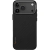 Dėklas UNIQ Keva EDGE skirtas Apple iPhone 17 Pro Max Magclick Charging juodos spalvos