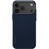 Dėklas UNIQ Keva EDGE skirtas Apple iPhone 17 Pro Max Magclick Charging mėlynos spalvos