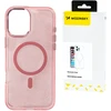 Wozinsky Glitter with Mag Safe for Samsung Galaxy S25 Plus – dėklas telefonui rožinės spalvos with Glitter