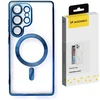 Wozinsky Electroplated with Magsafe for Samsung Galaxy S25 Plus – dėklas telefonui mėlynos spalvos