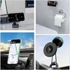 Automobilinis laikiklis Wozinsky WUSM-01 magnetinis pilkos spalvos