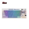 Royal Kludge M65 RGB Ocean Mėlyna belaidė klaviatūra | 60%, Hot-swap, rusvai gelsvas switches, US