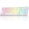 Klaviatūra Aula F99 PRO (Balta) - Silent Cotton Candy Switches