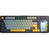 Klaviatūra Aula L99 (Pilka/Geltona) - LEOBORG Raindrop Switches