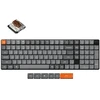 Keychron K17 Max RGB Brown Switch Wireless Low Profile Klaviatūra (Juodas) [K17M-H3].