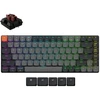 Žemo Profilio Klaviatūra Keychron K3 V3 (Juoda)