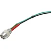 0573# 5 mm LED (baltas 12 V) indikatorius su laidu