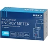 Orno 1 Fazowy Vienfazis elektros energijos skaitiklis, 80A, MID, RS485, papildomas indikatorius, impulsų išėjimas, RESET mygtukas, 2 moduliai, DIN TH-35mm