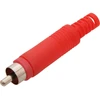 Blow Oem RCA kištukas (Cinch) raudonas HQ - 100vnt