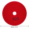 10x 10 deimantinių poliravimo diskų, 80 mm, porceliano plytelių šlifavimui su lipnia juosta 500