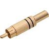 1557# Oem Kištukas RCA juodas - auksinis