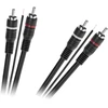 2 x RCA kabelis - 2 x RCA su valdymo laidu