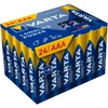 24x LR03 AAA 1,5 V šarminės „Varta Longlife Power“ baterijos, pakuotė be plastiko