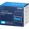 Orno 3 Fazowy Trifazis elektros skaitiklis, 100A, MID, 4 moduliai, DIN TH-35mm