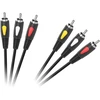 3RCA-3RCA 1,0 m Cabletech Eco-Line