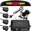 4 atbulinės eigos parkavimo jutikliai LED LCD priekyje ir gale