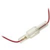 4020# Saugiklio lizdas 30 mm su kabeliu, raudonas 0,75 (pl)