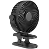 44-505# Blow Stalinis ventiliatorius su segtuku 15cm USB + baterija, juodas