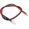 4606# LED diodas 5 mm raudonas 12v su 20 cm laidu