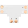 4868# T tipo LED juostelės jungtis 10 mm 2 kontaktų