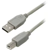 Blow USB A - B jungtis 1.5 m kompiuterio ir spausdintuvo pilka