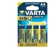4x R-06 LR06 AA 1.5V Varta Energy šarminės baterijos