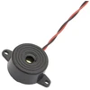 5055# Juodas garsinis signalizatorius fy248 su 12v laidu