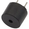 6002# Juodas garsinis signalizatorius, 12 mm, hcm1212, 12 V, su užrašu