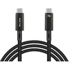 Blow USB-C jungtis - USB-C 4.0 1.0 m, juoda pynė
