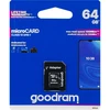 66-226# „Micro SDXC“ kortelė 64 GB + SD Cl10goodram UHS-I adapteris