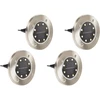 67-497# Saulės energija varomi LED rampos žibintai, 4 vnt.