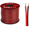Blow Garsiakalbio kabelis 2x1.50mm juodas-raudonas 25m