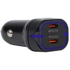 Blow USB-Cx2 50W G50B automobilinis įkroviklis