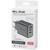 Blow Maitinimo įkroviklis USB prievadas + USB-Cx2 QC+PD 40W