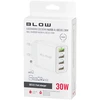 Blow Maitinimo įkroviklis USBx3 lizdas + USB QC 30W