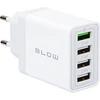 Blow Maitinimo įkroviklis USBx3 lizdas + USB QC 30W