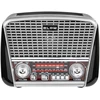 Nešiojamasis analoginis AM/FM radijas BT BLOW RA17 saulės baterija, sidabrinis