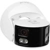 BLOW 8MP IP kamera BL-I8SS40TWM 4 mm baltas kupolinis panoraminis dvigubas objektyvas