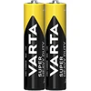 82-551# Cinko-anglies baterijos AAA 1.5 R3 Varta Superlife folija 2 vnt.