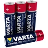 82-667# Šarminė baterija AA 1.5 lr6 Varta LongLife Max Power