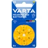 82-677# 10 „Varta“ klausos aparato baterijų, 6 vnt.