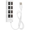 Blow USB skirstytuvas WT.A-4xGN.A HUB-07 baltas