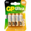 8714# Šarminės baterijos AA 1.5 lr6 gp ultra 4 vnt.