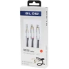 2xRCA - 3.5mm lizdo kabelis 2.5m Blow - Juodas