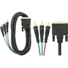 Blow OEM DVI kabeliai - 3xRCA 3m